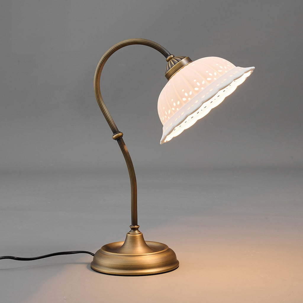 Anita Brass & Ceramic Table Lamp