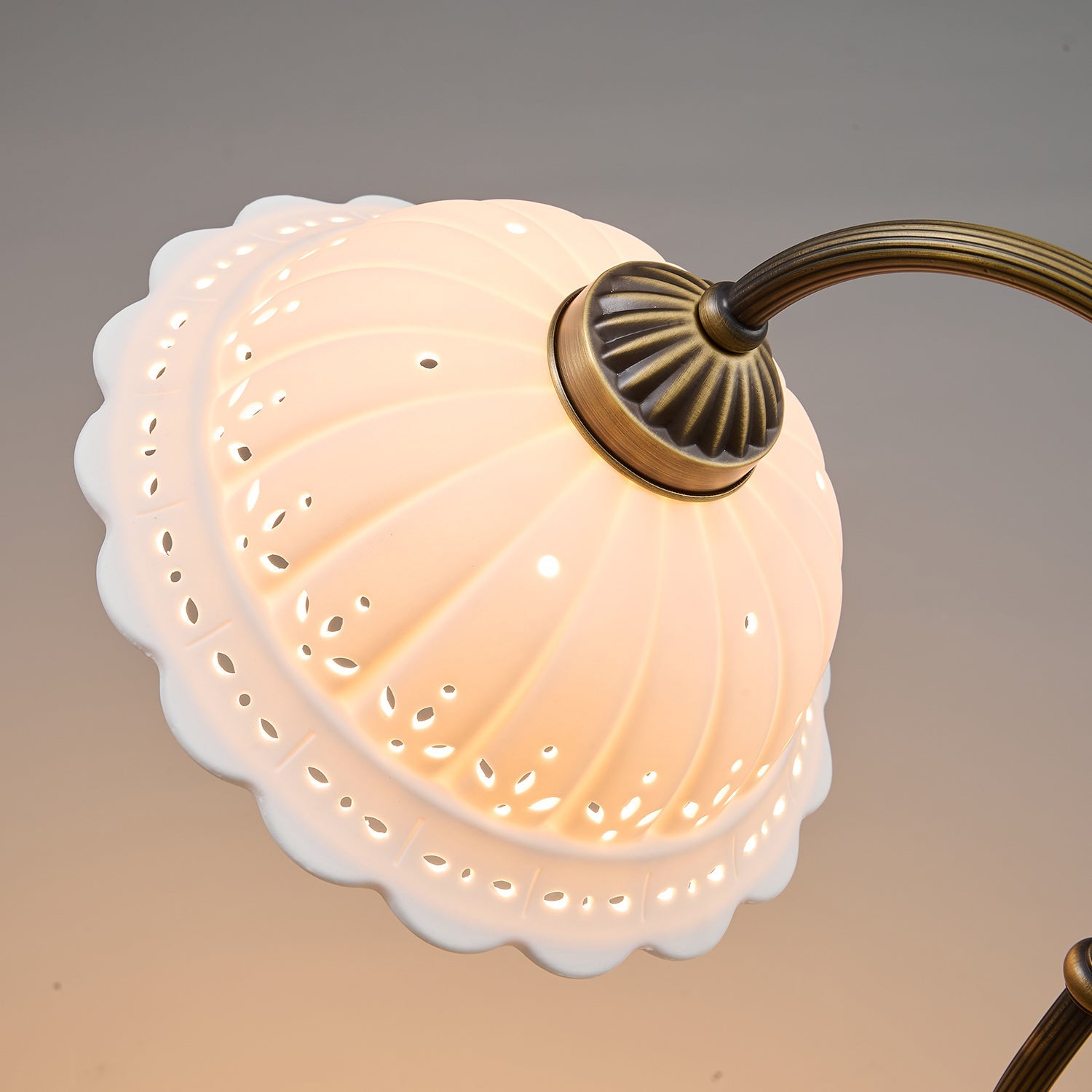 Anita Brass & Ceramic Table Lamp