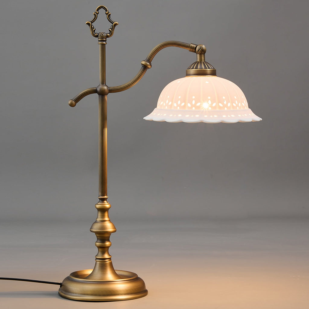 Anita Brass & Ceramic Table Lamp