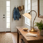 Anita Brass & Ceramic Table Lamp