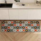 Kitchen Rug Anti Slip Polyester Washable, Comfort & Safety for Your Space