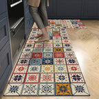 Kitchen Rug Anti Slip Polyester Washable, Comfort & Safety for Your Space