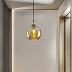 Luma Droplet Pendant Light | Elegant Glass Design, Warm 3000K Light