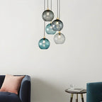 Luma Droplet Pendant Light | Elegant Glass Design, Warm 3000K Light