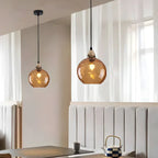 Luma Droplet Pendant Light | Elegant Glass Design, Warm 3000K Light