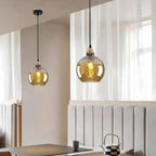 Luma Droplet Pendant Light | Elegant Glass Design, Warm 3000K Light