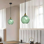 Luma Droplet Pendant Light | Elegant Glass Design, Warm 3000K Light