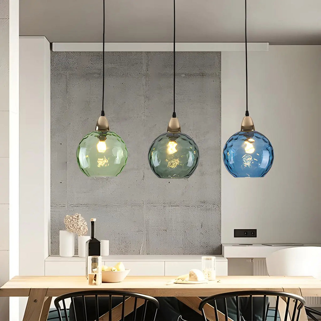 Luma Droplet Pendant Light | Elegant Glass Design, Warm 3000K Light
