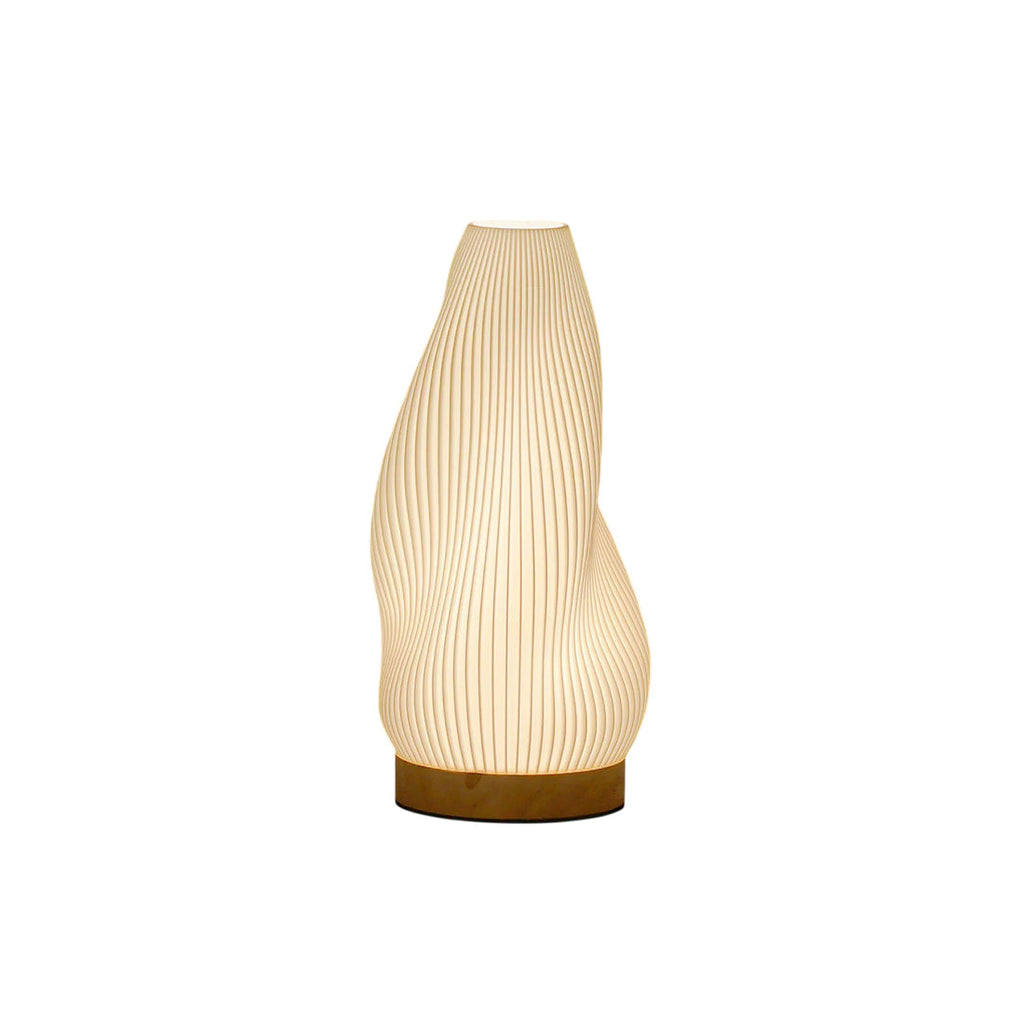 Aphrodite Pleated Swirl Table Lamp