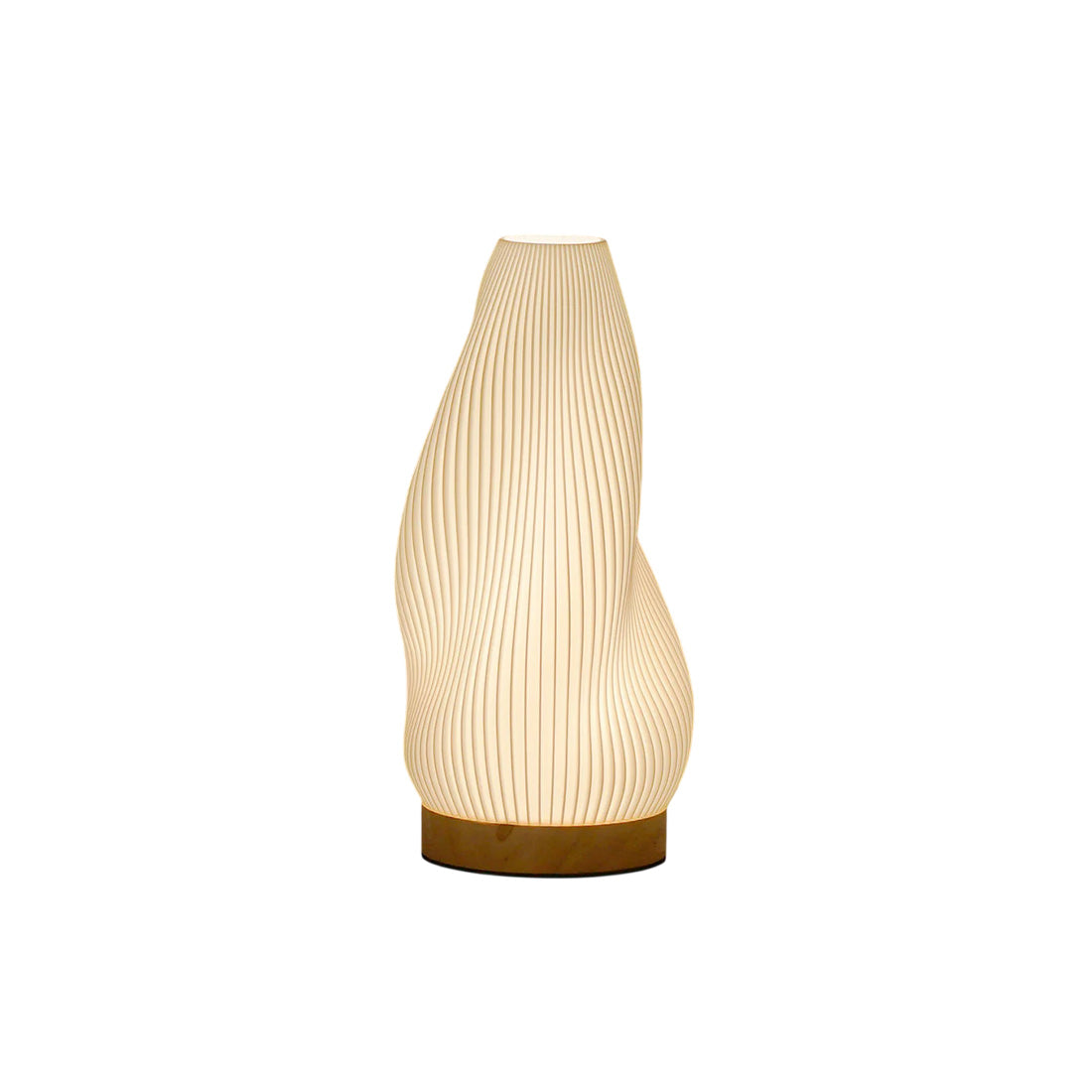 Aphrodite Pleated Swirl Table Lamp