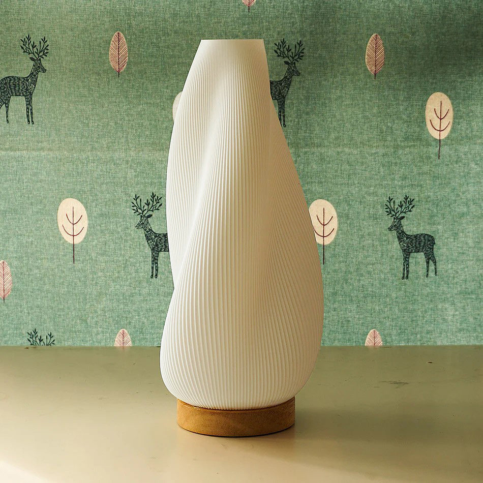 Aphrodite Pleated Swirl Table Lamp