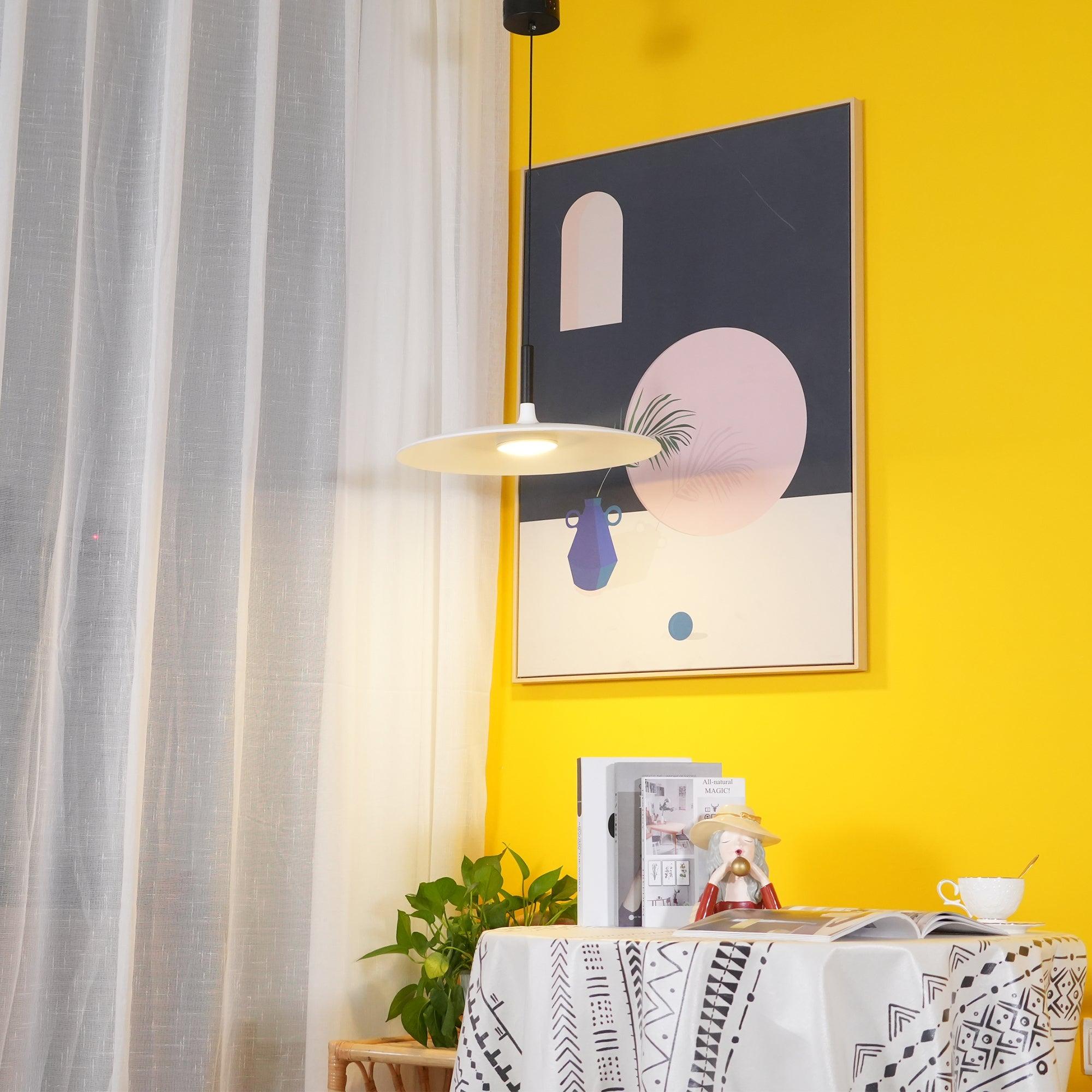 Skiva LED Hanglamp | Ultra-Plat Design, Neutraal Wit Licht