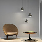 Othira – Contemporary Ceiling Lamp with Shiny Surface and Graphic Design