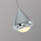 Othira – Contemporary Ceiling Lamp with Shiny Surface and Graphic Design
