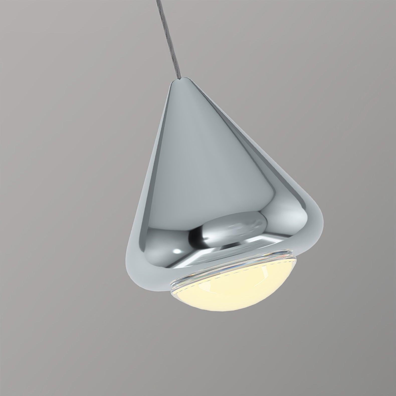 Othira – Contemporary Ceiling Lamp with Shiny Surface and Graphic Design