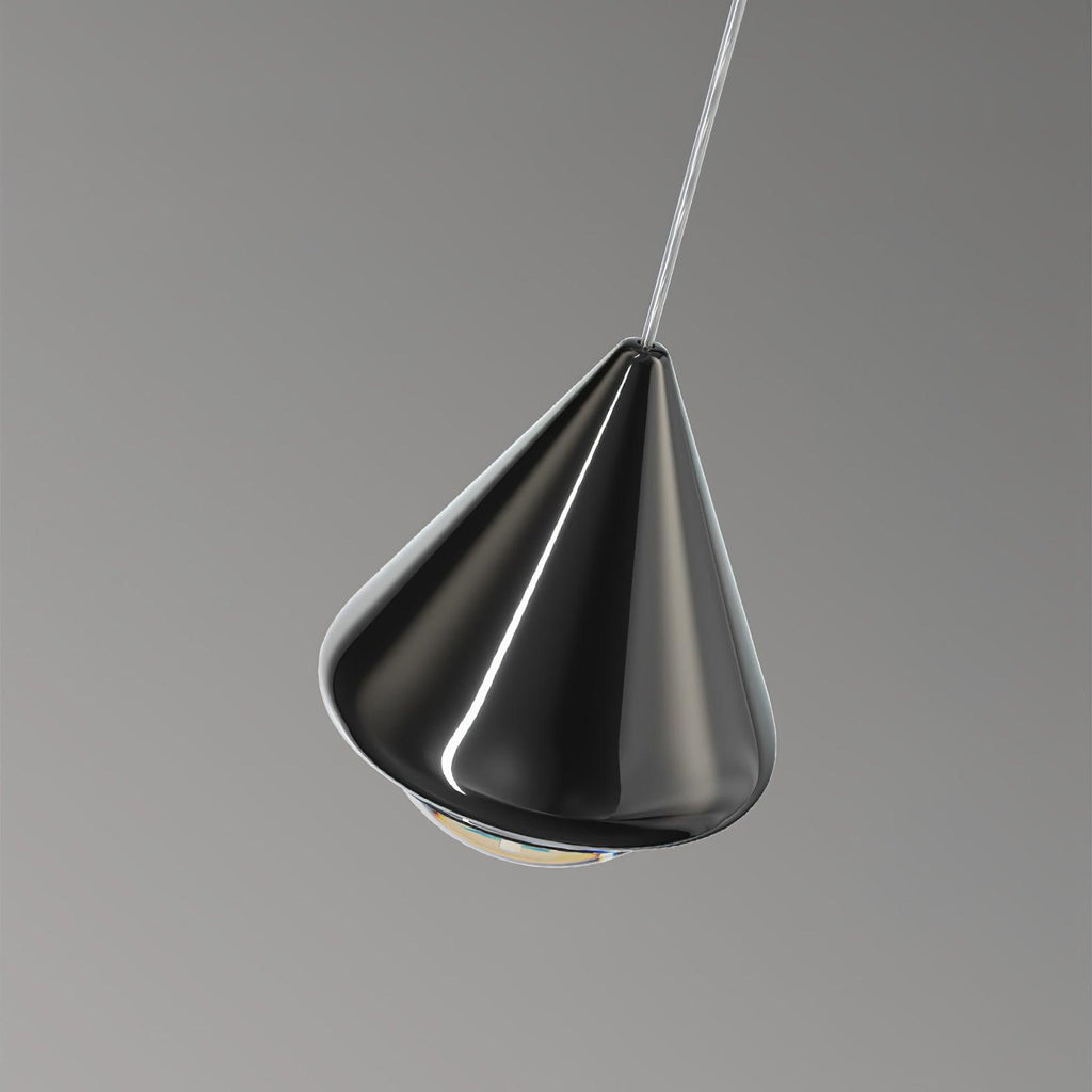 Othira – Contemporary Ceiling Lamp with Shiny Surface and Graphic Design