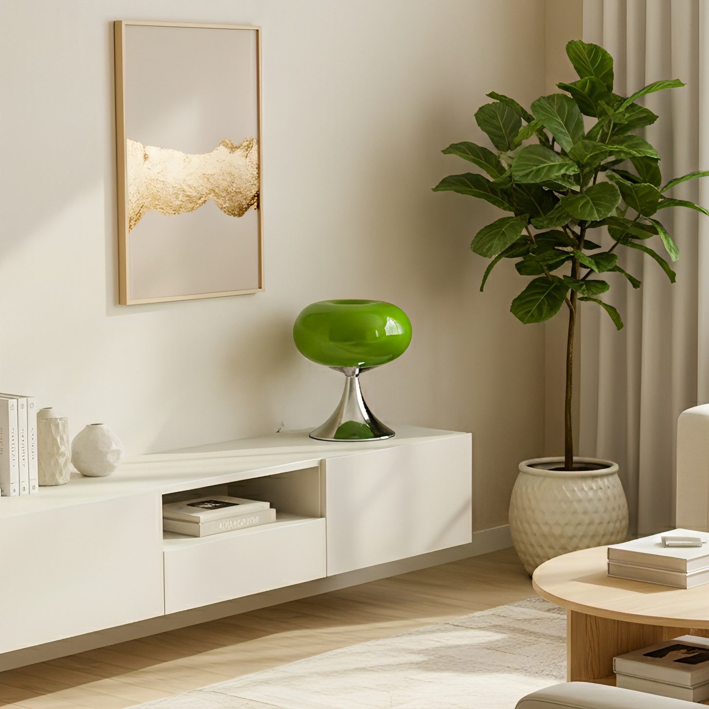 Apple Glass Table Lamp