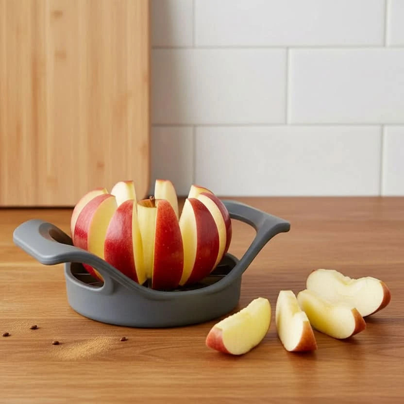 Apple Slicer, Multi Blade Design, Ergonomic Handle, Fruit Corer