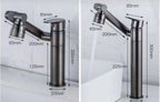 AquaFlex: 360° Stainless Steel Kitchen Faucet – Flexible Tap with Dual Spray for Sink & Bathroom