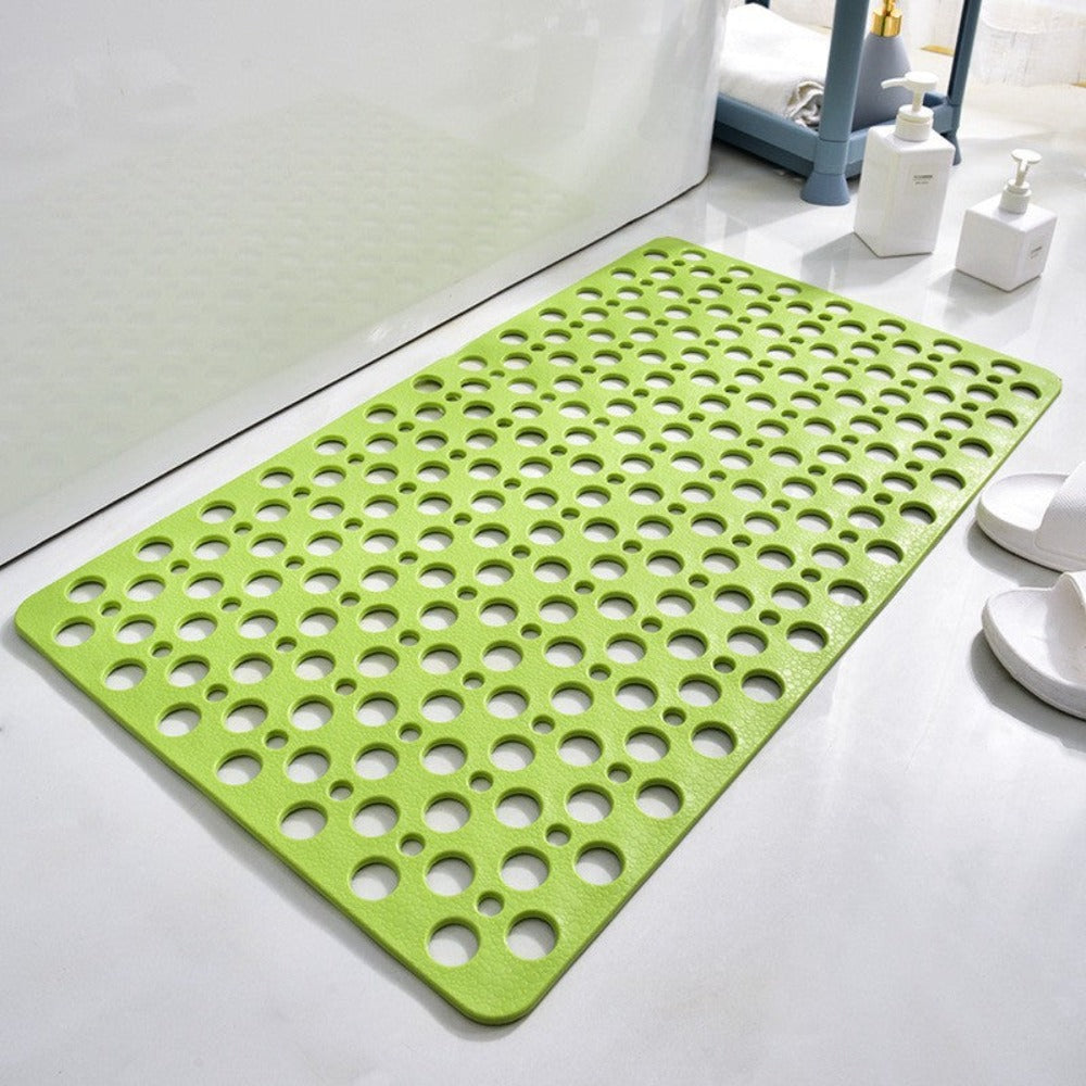 AquaGrip: Non-Slip Shower Mat with Suction Cups – Antibacterial Bath Mat Against Mold & Falls