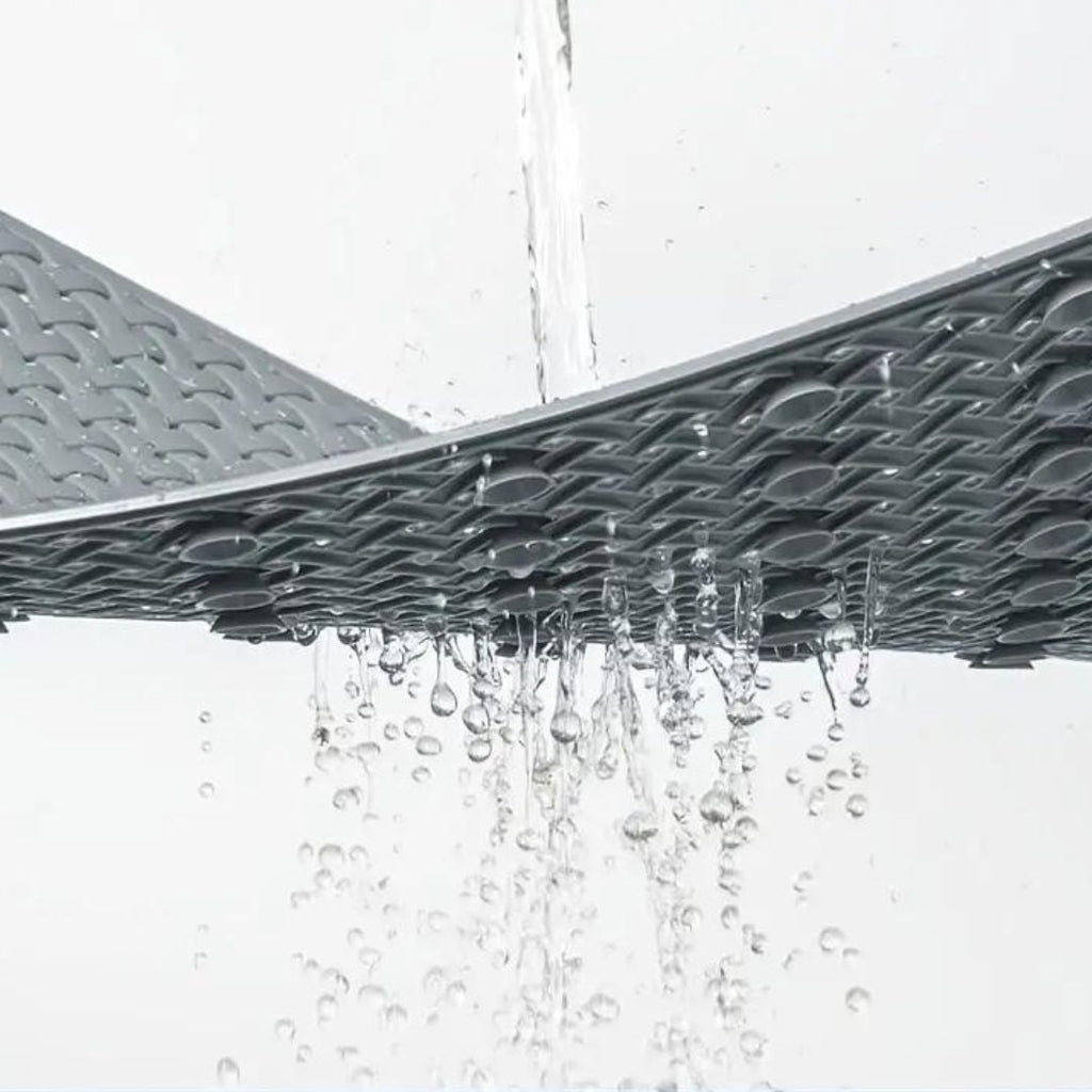 AquaHeim: Non-Slip Shower Mat with Strong Suction Cups – Mold Resistant & Easy Care Bathtub Mat for Safe Bathing