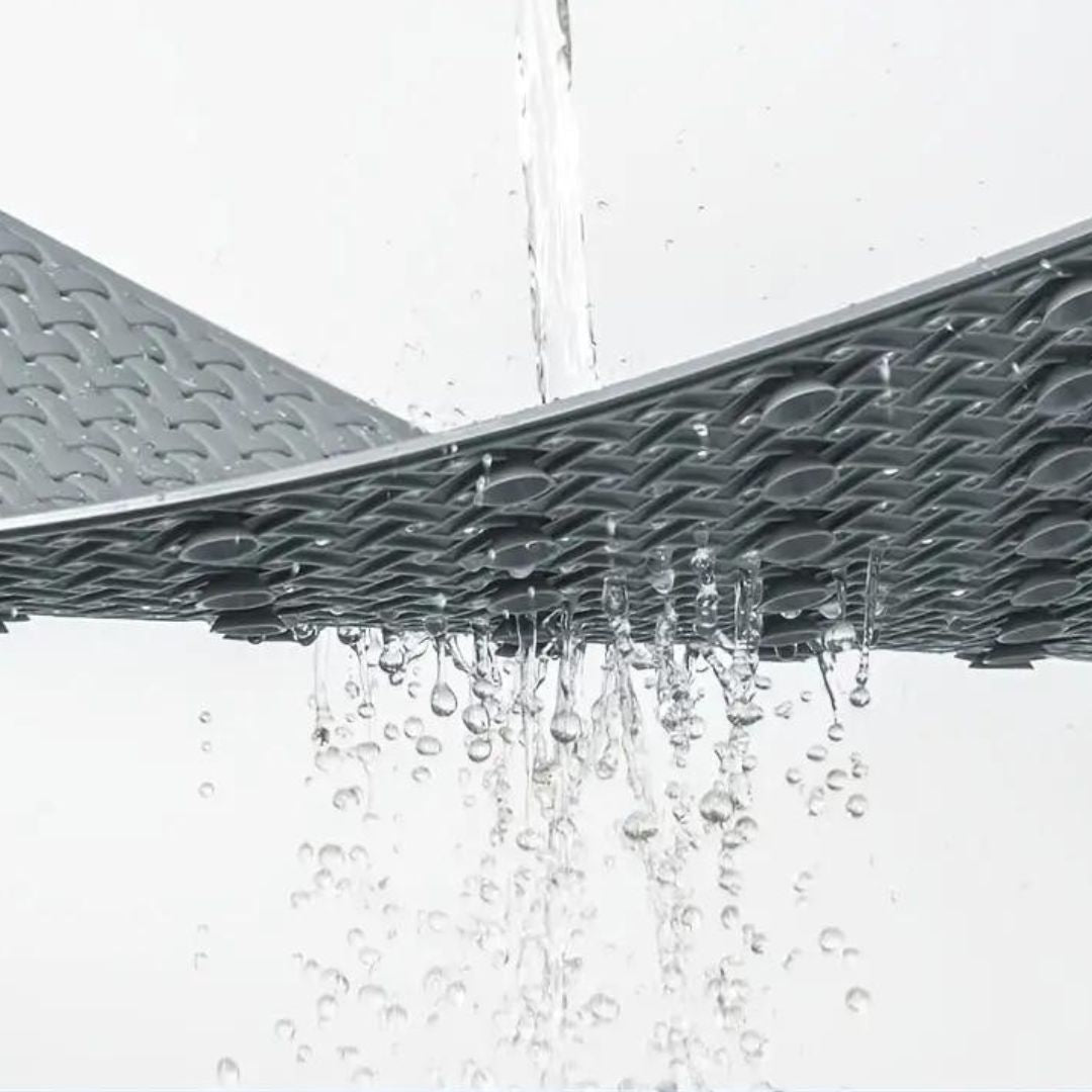 AquaHeim: Non-Slip Shower Mat with Strong Suction Cups – Mold Resistant & Easy Care Bathtub Mat for Safe Bathing