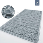 AquaHeim: Non-Slip Shower Mat with Strong Suction Cups – Mold Resistant & Easy Care Bathtub Mat for Safe Bathing