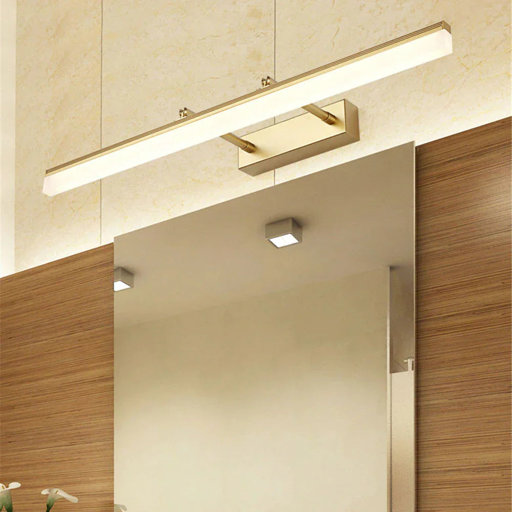 AquaLuce: Bathroom Wall Light with LED – Splash-Proof & Perfect for Mirror Lighting