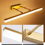 AquaLuce: Bathroom Wall Light with LED – Splash-Proof & Perfect for Mirror Lighting
