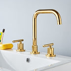 AquaVente: 3-Hole Bathroom Faucet – Classic & Functional