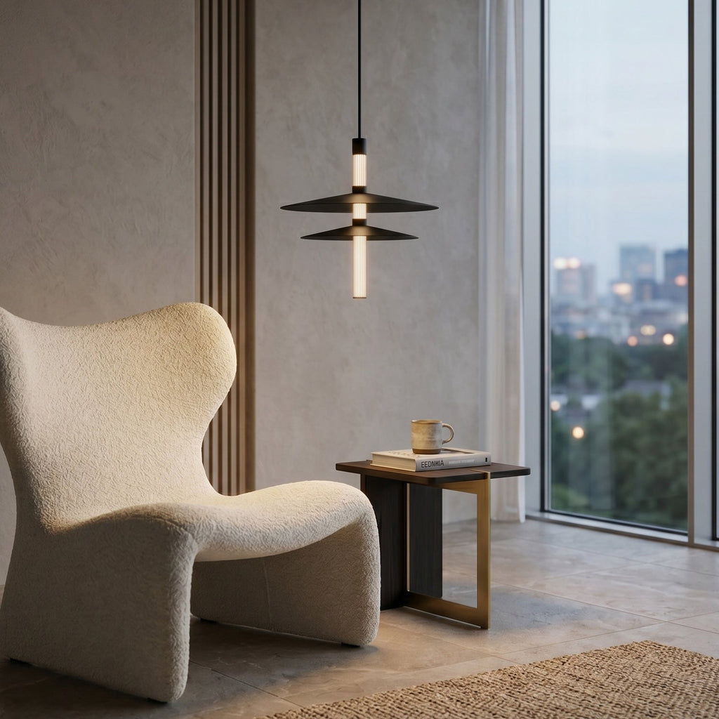 Araelia Fluted Cone LED Pendant Light