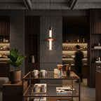 Araelia Fluted Cone LED Pendant Light