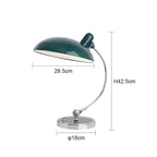 ArcGlanz: Bauhaus Table Lamp in Iron – Scandinavian Design & Ambient Light