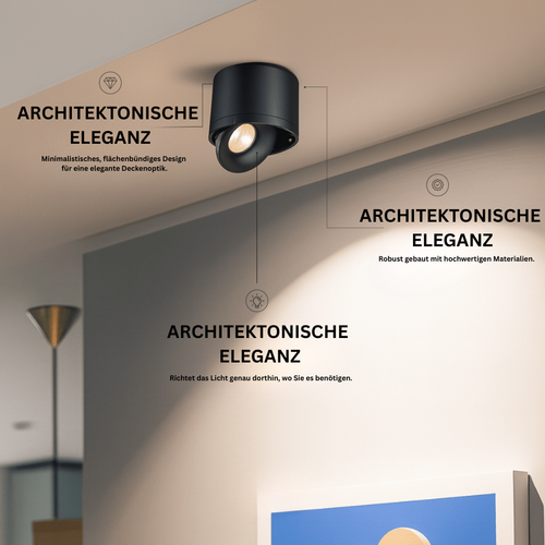 ArcusJannis: Premium Downlight LED Aluminum PC Heat Resistant IP43 – for Office & Entrance Area
