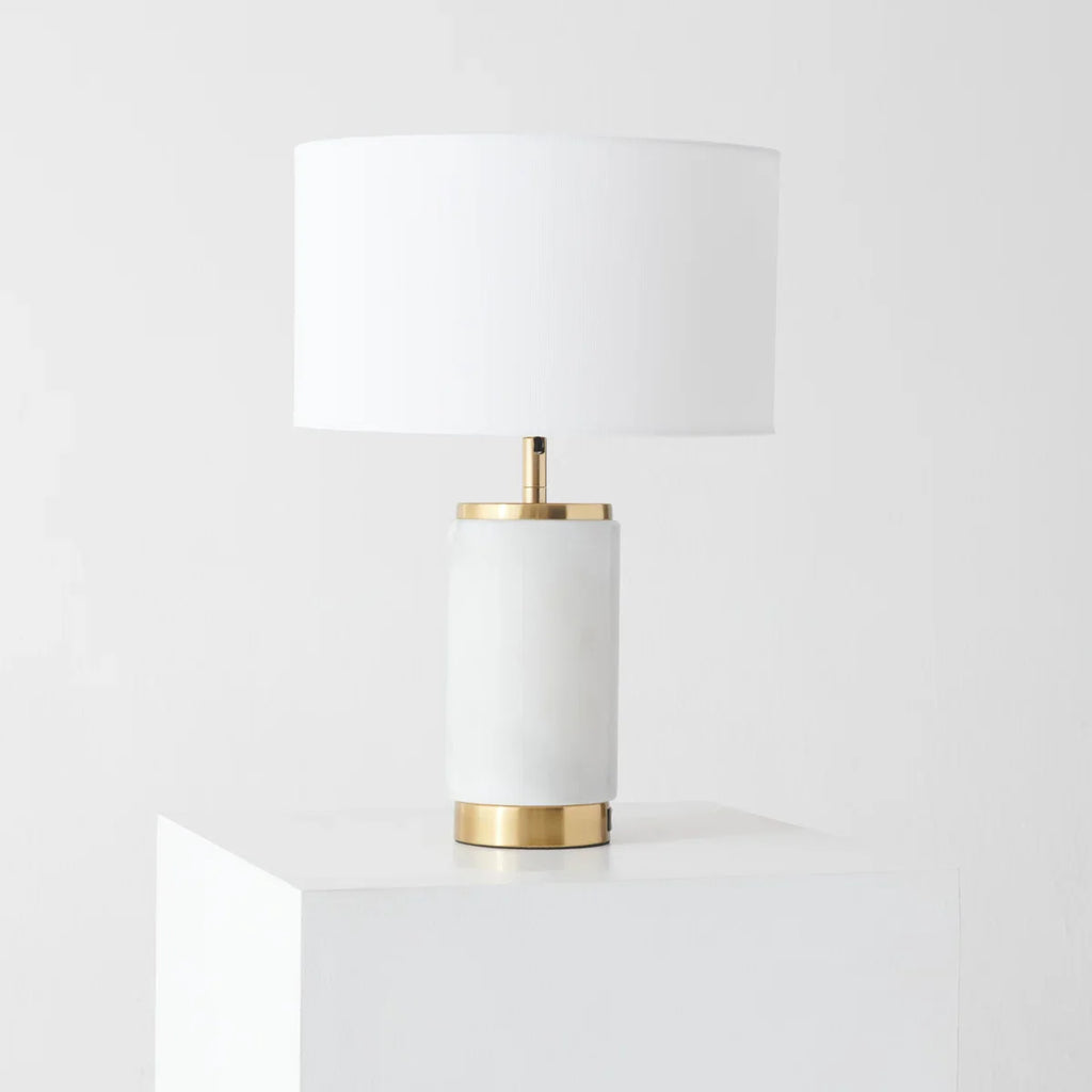 Arden LED table lamp with USB charging port