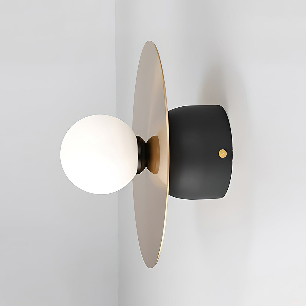 Areti Round Disk Wall & Ceiling Light