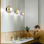 Areti Round Disk Wall & Ceiling Light