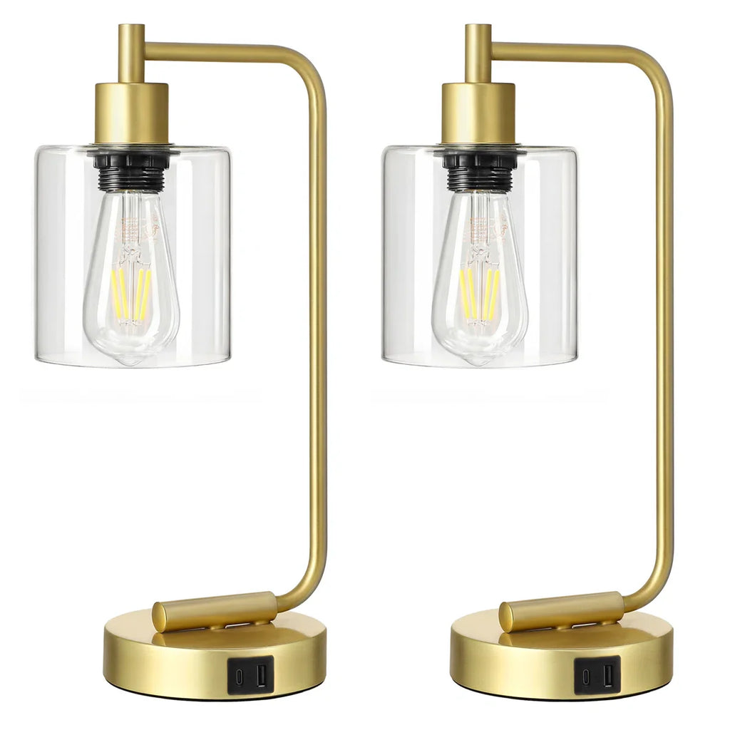 Aria Arch table lamp set (set of 2)