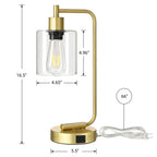 Aria Arch table lamp set (set of 2)