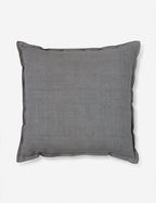 Luna Linen Lumbar Pillow | Superior Long Fiber Flax, Tonal Stitch Detail
