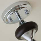 Arlo Opal Glass Semi-Flush Ceiling Light