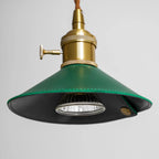 Arlow Leather-Shade Candle Warmer Lamp