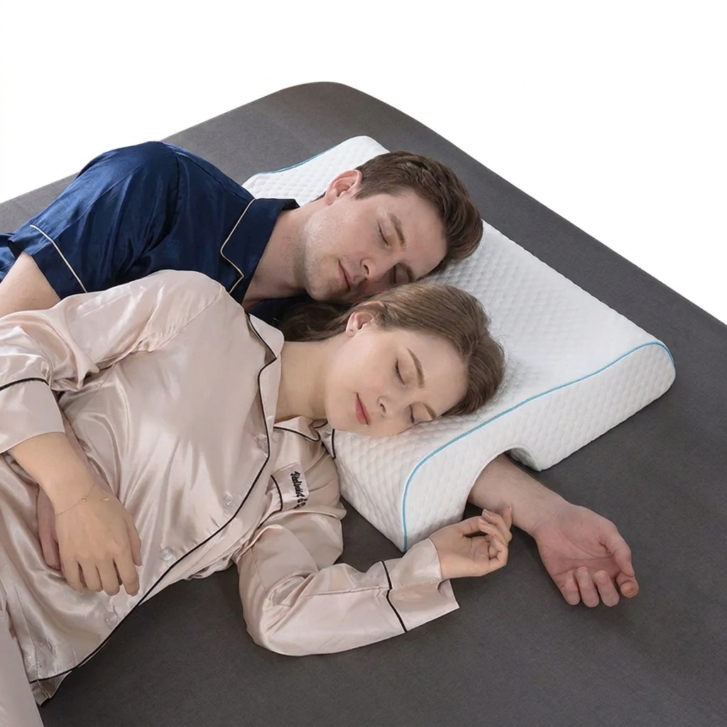 Arm Support Pillow, L-Shaped, Memory Foam, Removable Cover