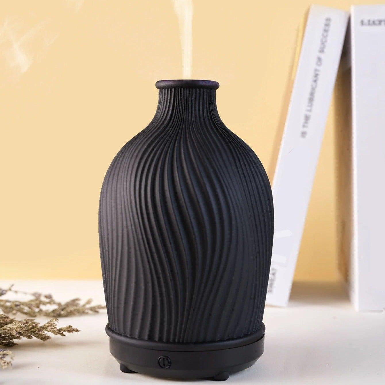 Aroma Diffuser Vase Design USB Humidifier Essential Oil Mist Decorative Lamp
