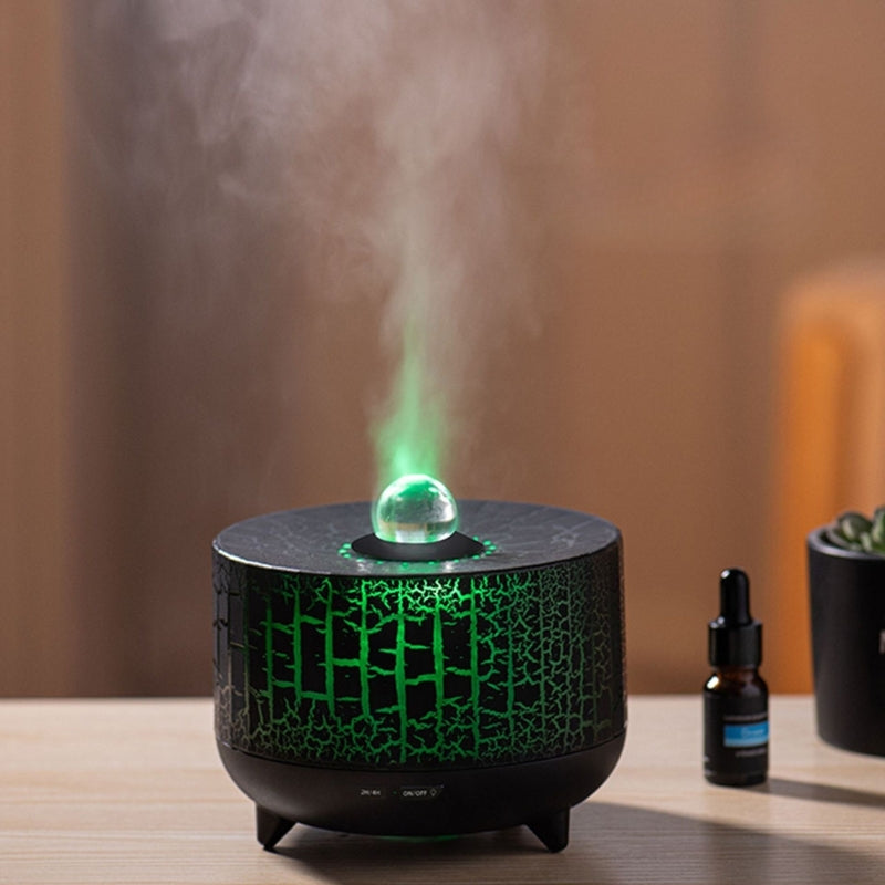 Aromatherapy Diffuser with LED Sphere Light, Color Changing LEDs and Timer Function