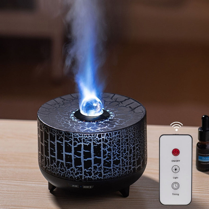 Aromatherapy Diffuser with LED Sphere Light, Color Changing LEDs and Timer Function