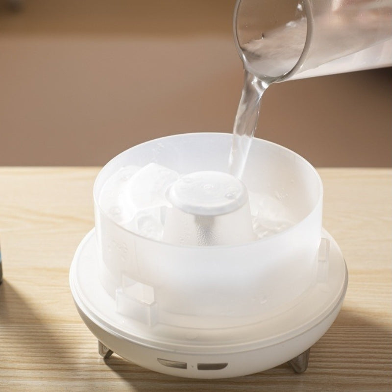Aromatherapy Diffuser with LED Sphere Light, Color Changing LEDs and Timer Function