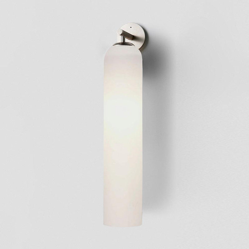 Art Tube Tall Cylinder Glass Wall Sconce