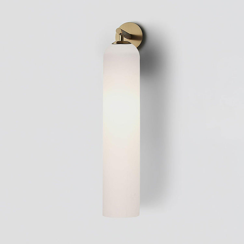 Art Tube Tall Cylinder Glass Wall Sconce