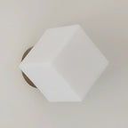 Cube Geometric Glass Wall Lamp